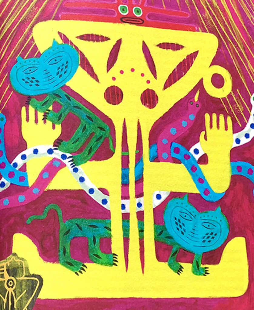 Mitos y Leyendas Incas. Ilustración de Ana Inés Castelli / Piper